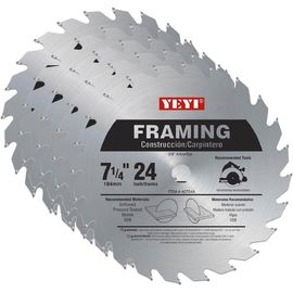 शेयर आइटम 7-1 / 4 &quot;x 24T DKO TCT परिपत्र लकड़ी काटने के लिए अमेरिका के बाजार DIY के लिए देखा ब्लेड