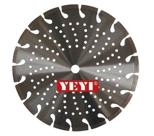दीया 180mm 300mm 400mm हीरा कंक्रीट, बलुआ पत्थर, डामर देखा ब्लेड खंडों प्रकार