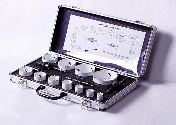 13PC धातु होल काटने देखा एक्सटेंशन बा, हेक्स टांग आर्बर के साथ सेट
