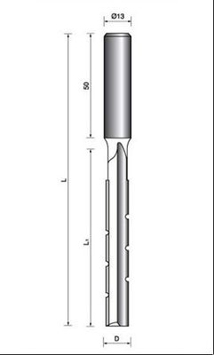 OEM ब्रैड बिंदु / वी बिंदु Mortising TCT ड्रिल बिट्स (13mm टांग)
