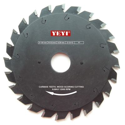 औद्योगिक 100mm 120mm 125mm TCT परिपत्र देखा टुकड़े टुकड़े में काटने के लिए ब्लेड